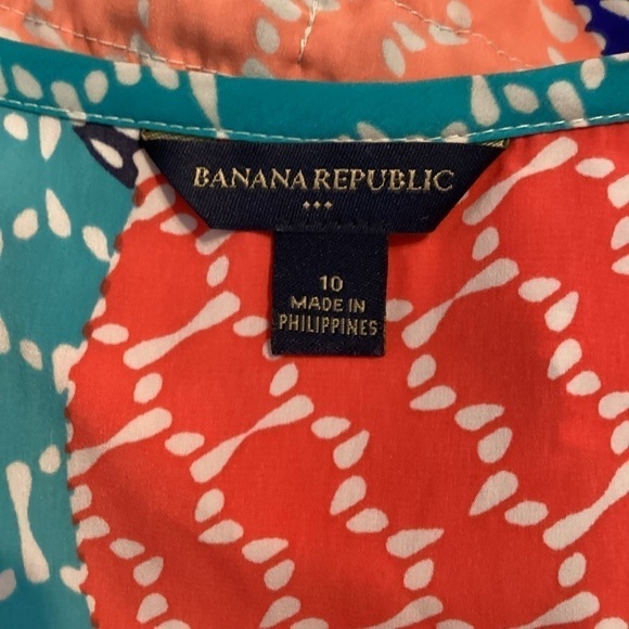 Banana Republic Factory Store Dress Size 10 Multicolor - Picture 6 of 7